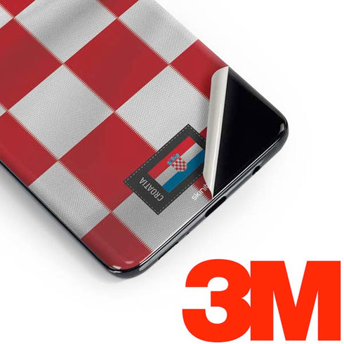Croatia Soccer Flag Galaxy S10 Plus Skin